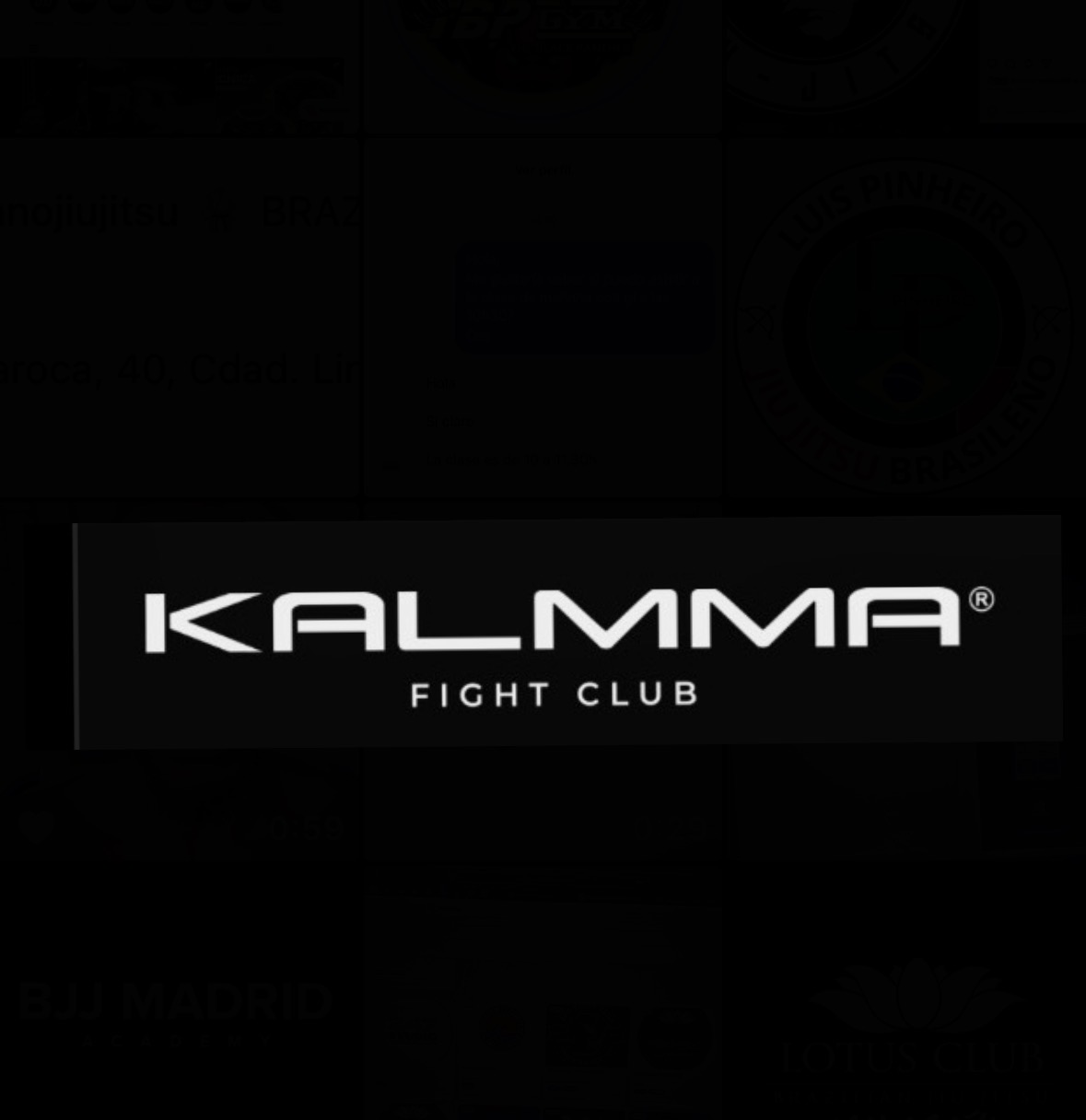 Logo KALMMA Fight Club - Alonso Heredia