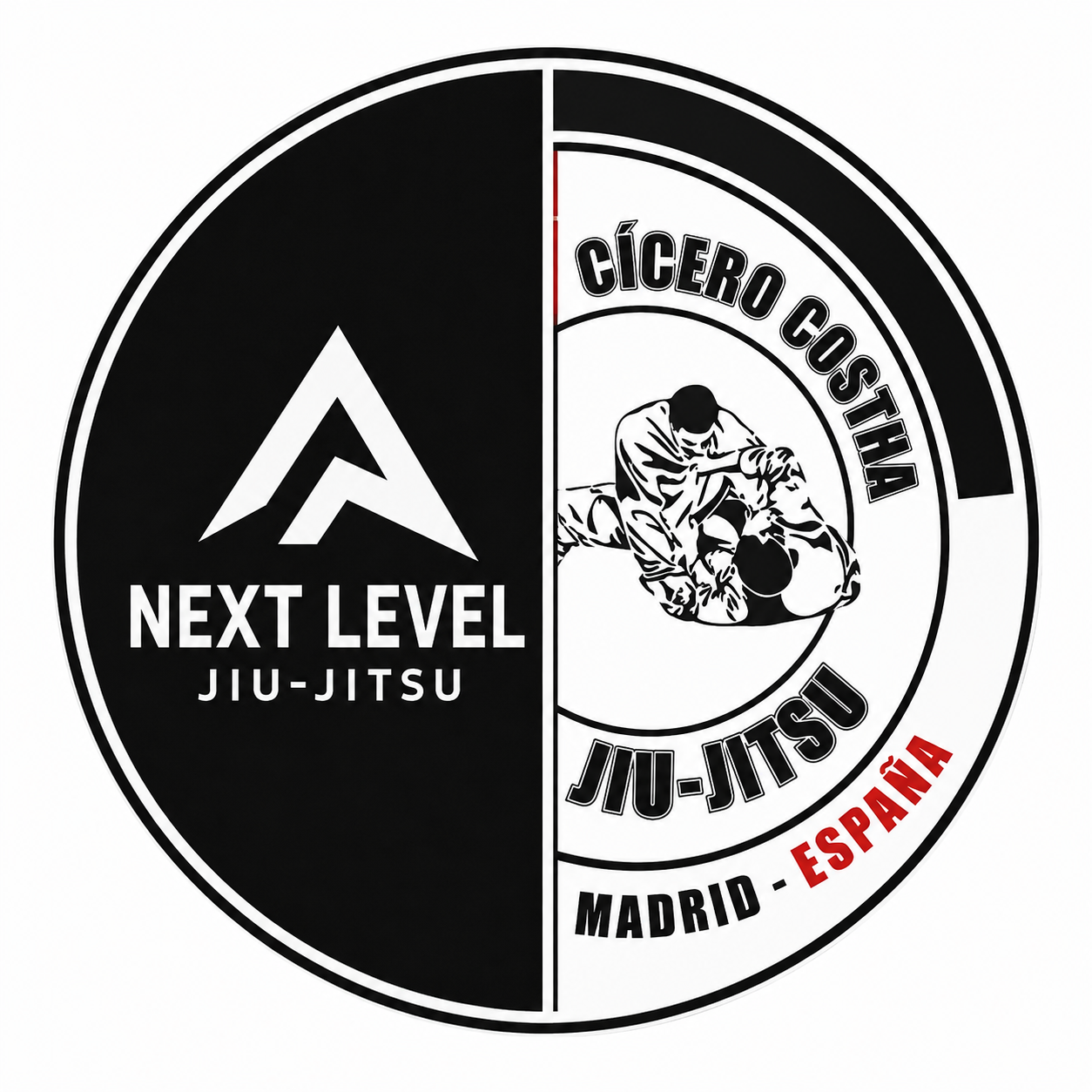 Logo Next Level Jiu Jitsu | Cicero Costha Madrid